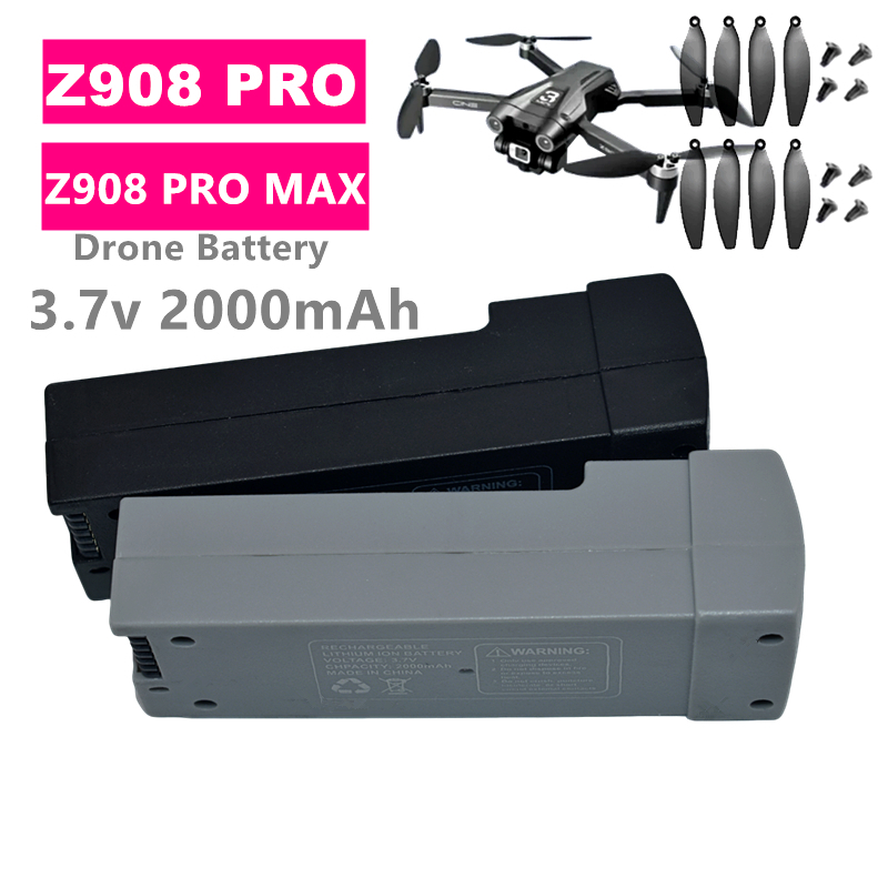 Drone Battery Plate - Z908 PRO Drone Battery 3.7v 2000mah