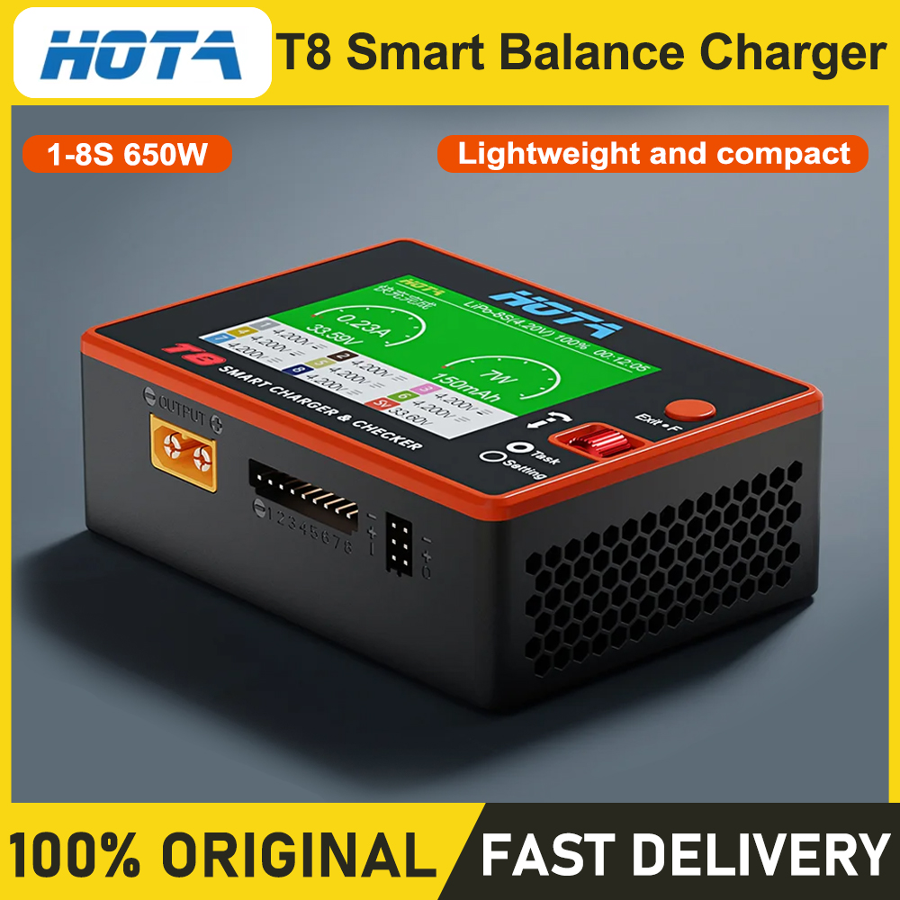 Drone Battery Smart - HOTA T8 Smart Balance Charger 1-8S