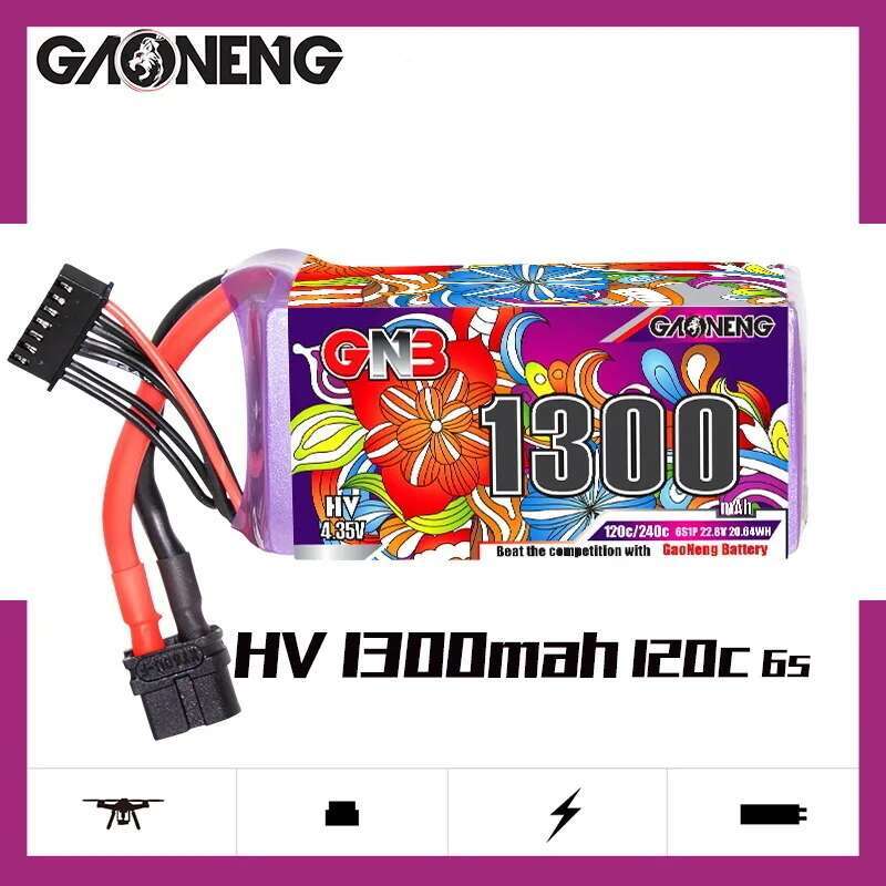 2Pcs GNB 6S Lipo Battery 22.8V - Drone Battery Plate review and price