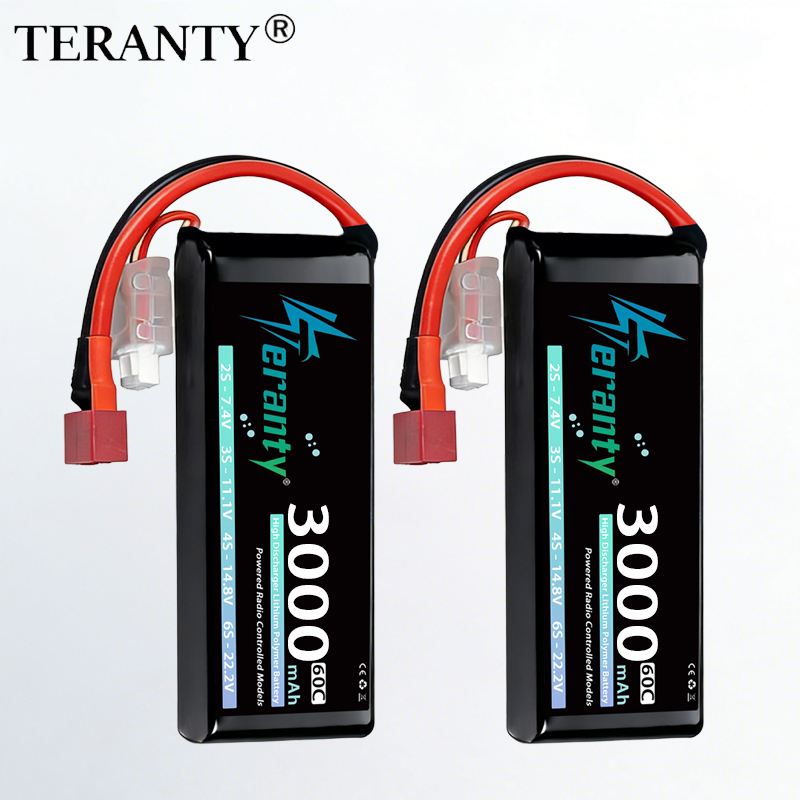 TERANTY 2S 3000mAh Lipo Batter - Drone Battery Connector review and price