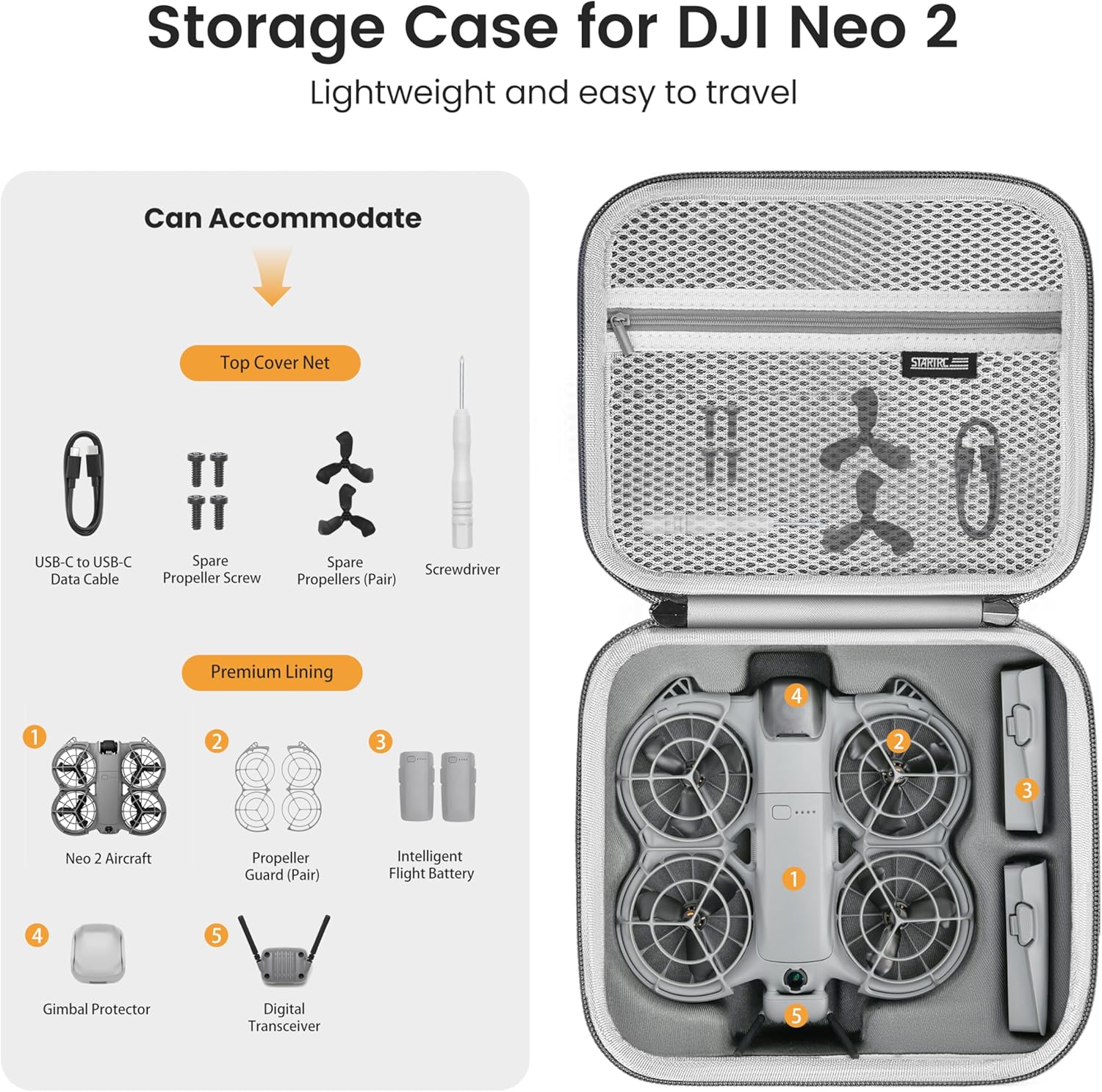 STARTRC Neo 2 Portable PU Shou - Drone Battery Box review and price