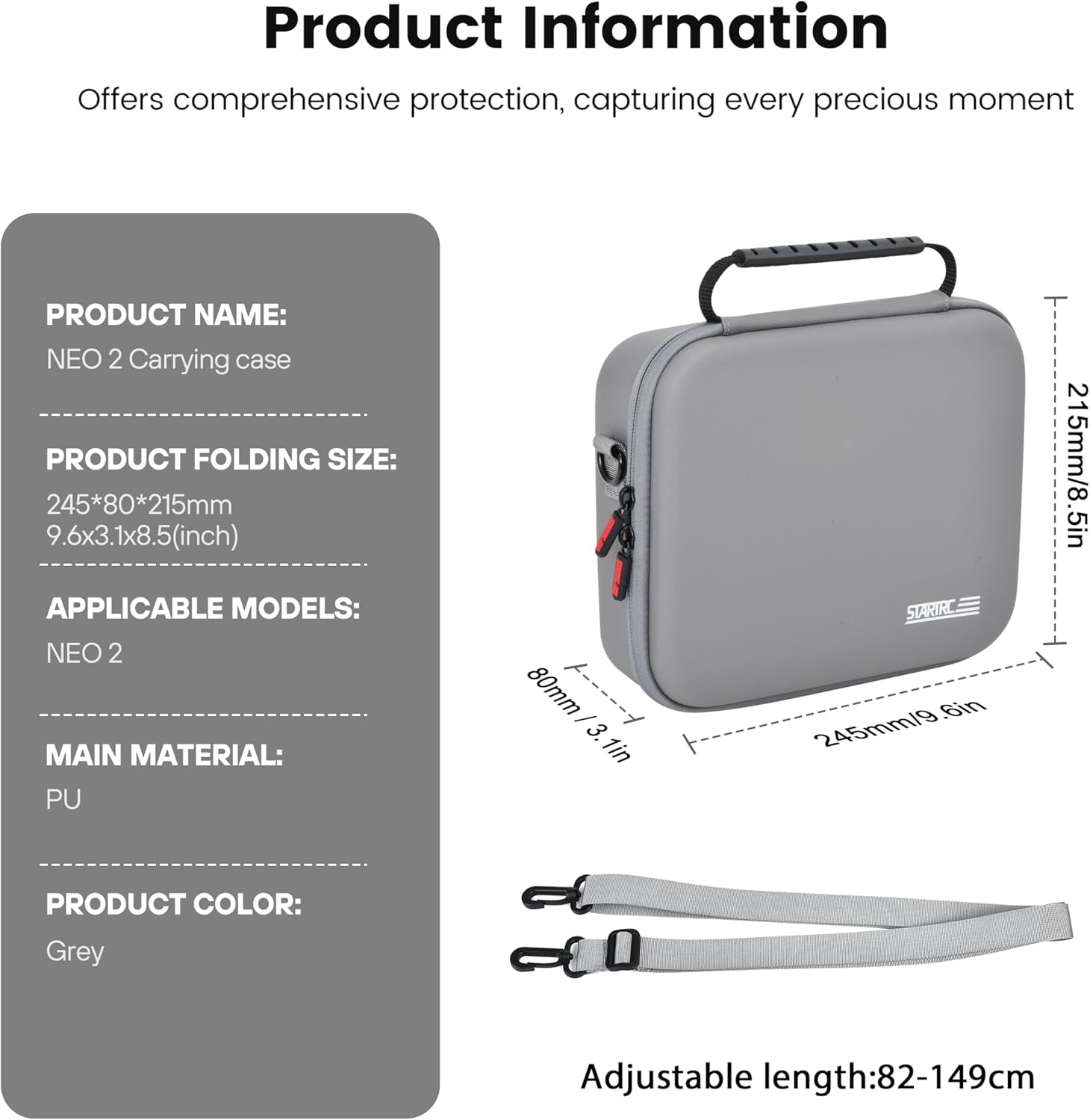 STARTRC Neo 2 Portable PU Shou - Drone Battery Box review and price