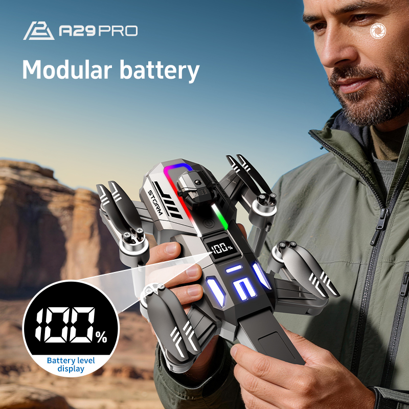 RC FPV Quadcopter A29 Mecha St - Drone Battery Case review and price