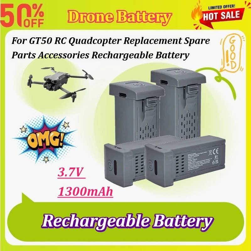 New 1-5Pcs 3.7V 1300mAh  Drone - Drone Battery Li-Ion review and price