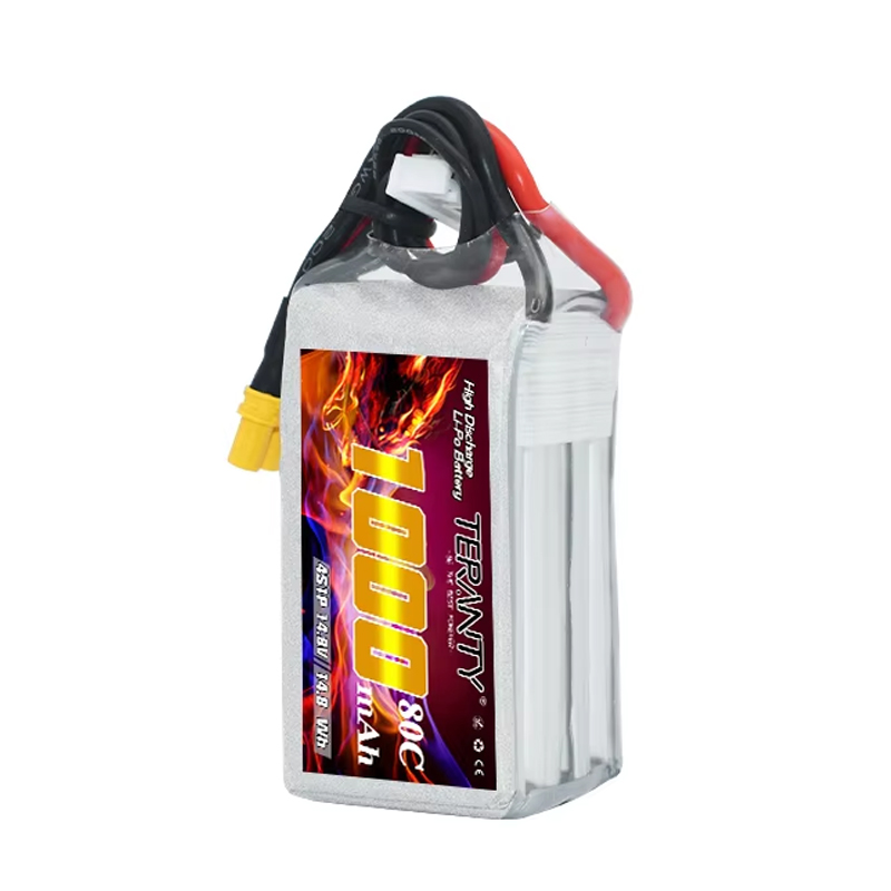 TERANTY 4S 1000mAh 14.8V 80C/1 - Drone Battery Connector review and price