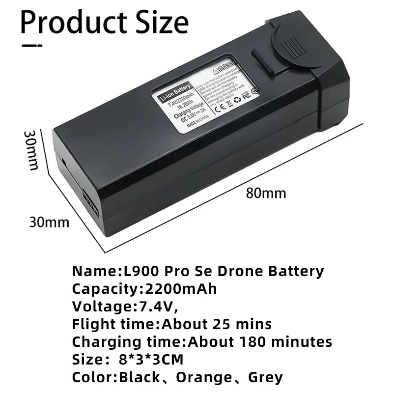 Battery L900 PRO SE Max Drone  - Drone Battery Li-Ion review and price