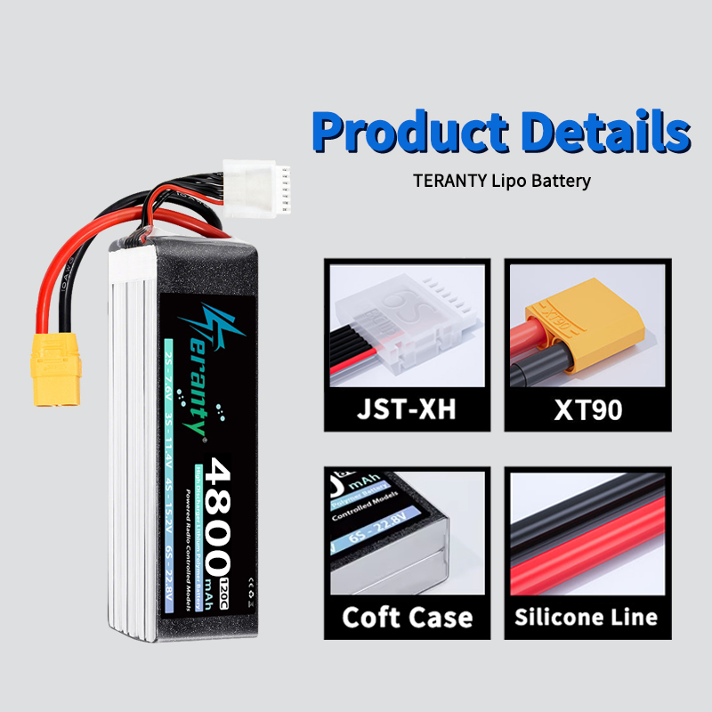 TERANTY 6S 4800mAh Lipo Batter - Drone Battery Plate review and price