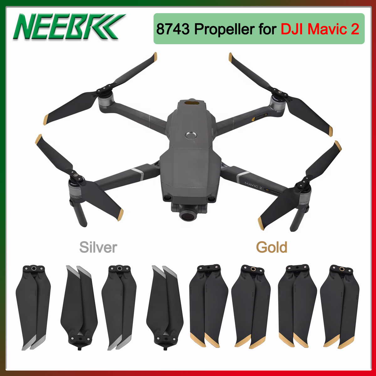 4/8PCS 8743 Propeller Low-Nois - Drone Battery Smart review and price