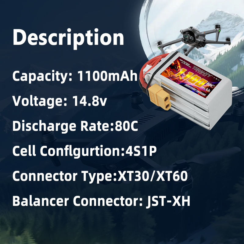 TERANTY 4S 1100mAh 80C/160C Li - Drone Battery Plate review and price