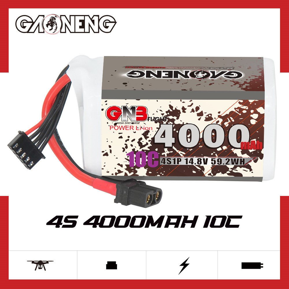 GNB 4000mAh 4S 14.8V 10C 20C W - Drone Battery Li-Ion review and price