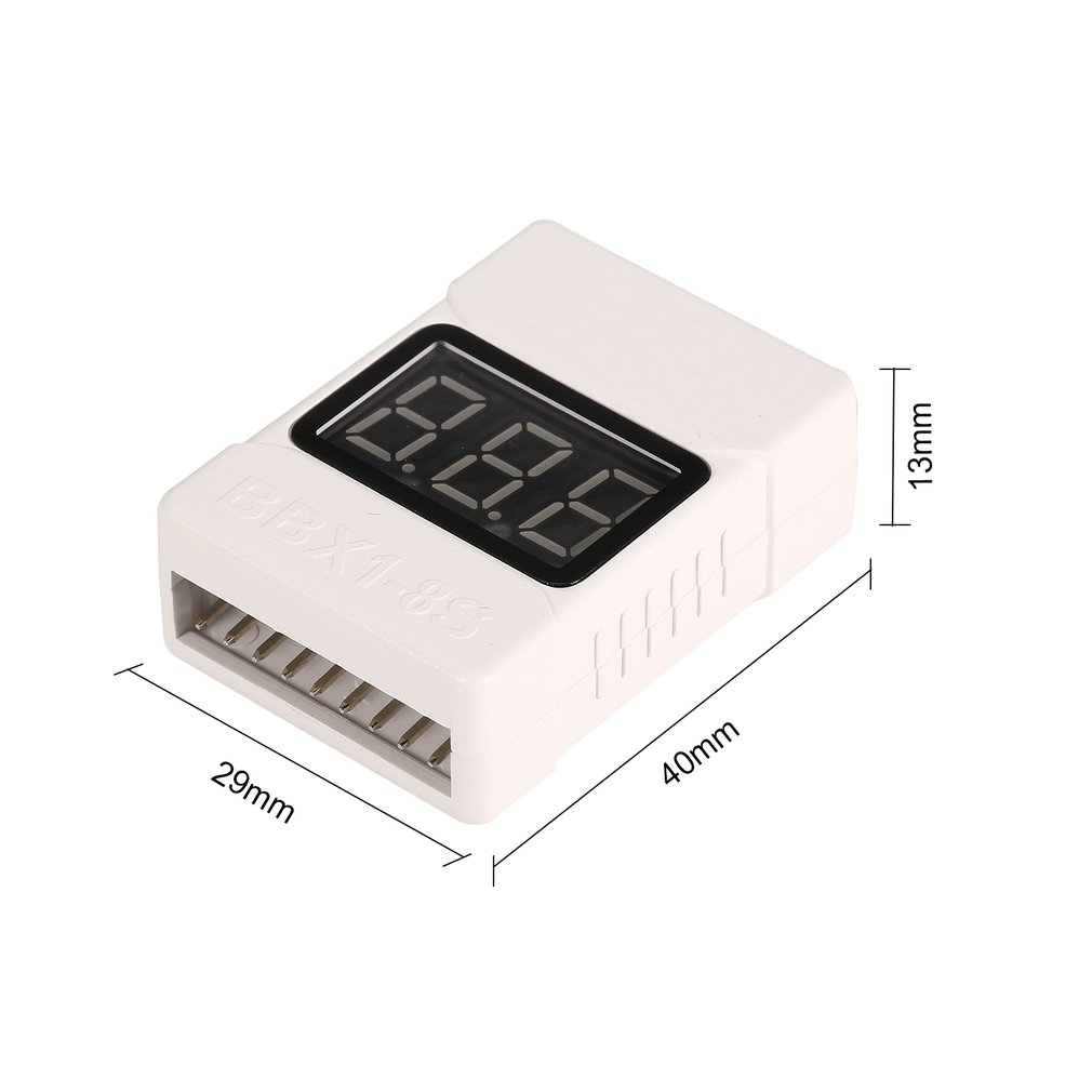 1-8S Lipo Battery Voltage Test - Drone Battery Voltage Checker review and price