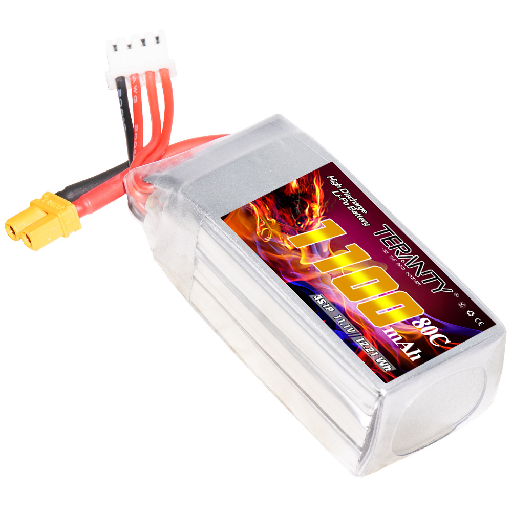 TERANTY 3S 11.1V 1100mAh 80C/1 - Drone Battery 3S review and price