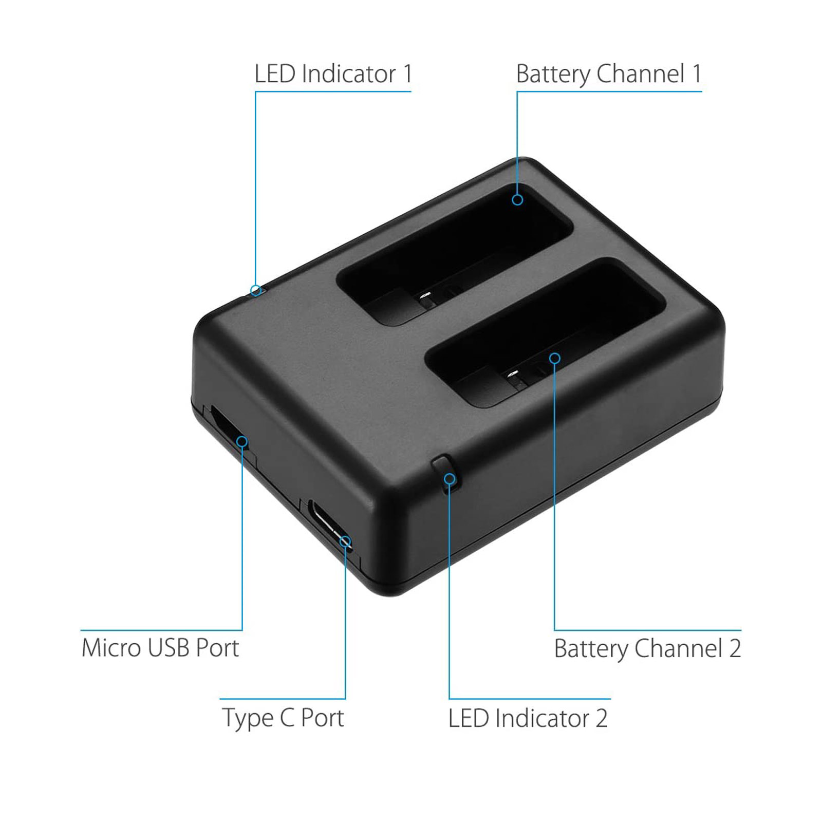 Suitable for GOPRO Hero 5 Char - Drone Battery Charger review and price