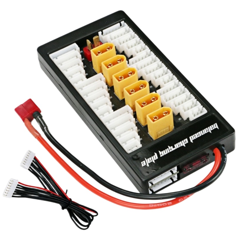 6 in 1 XT60 Parallel Charging  - Drone Battery Parallel Board review and price