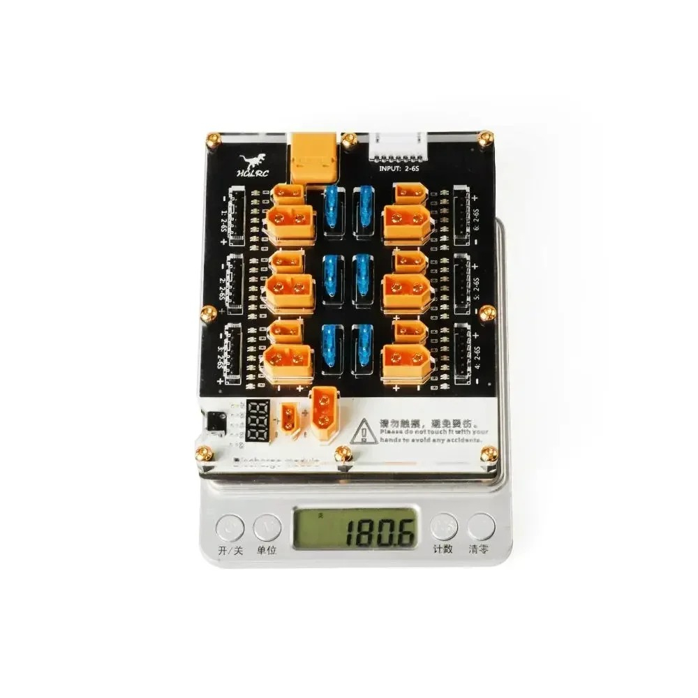 HGLRC Thor Pro 6 Port LiPo Bal - Drone Battery Parallel Board review and price