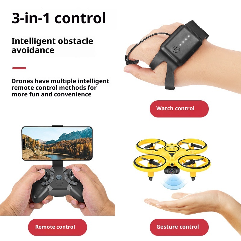 Electric Gesture Control Drone - Drone Battery Smart review and price