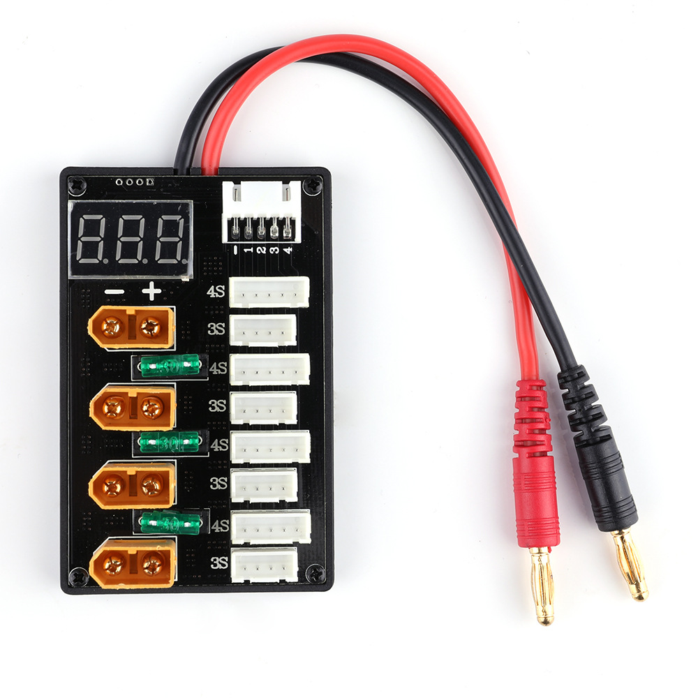 XT60 Plug 3S 4S Lipo Battery P - Drone Battery Parallel Board review and price