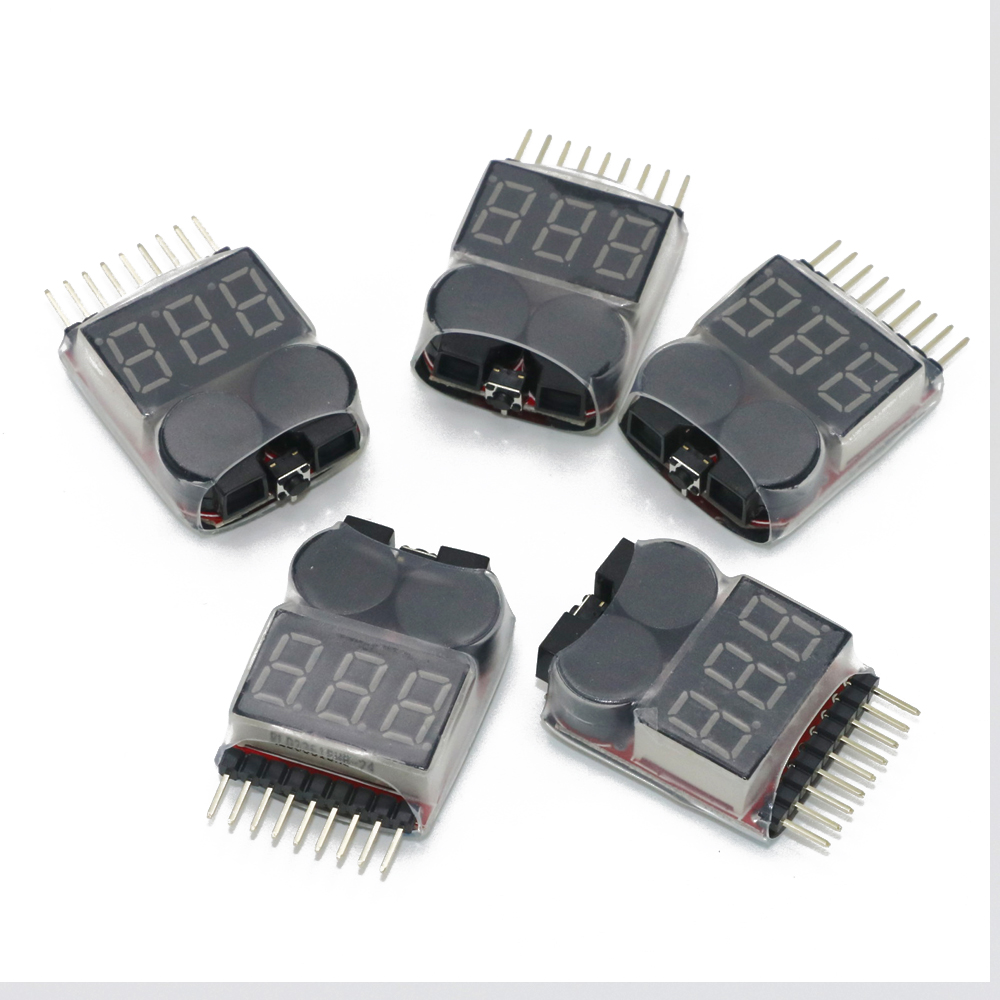 Lipo Battery Voltage Tester vo - Drone Battery Alarm review and price