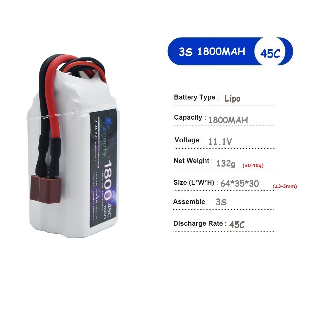 11.1V LiPo Battery 3S 1500mah  - Drone Battery Li-Ion review and price