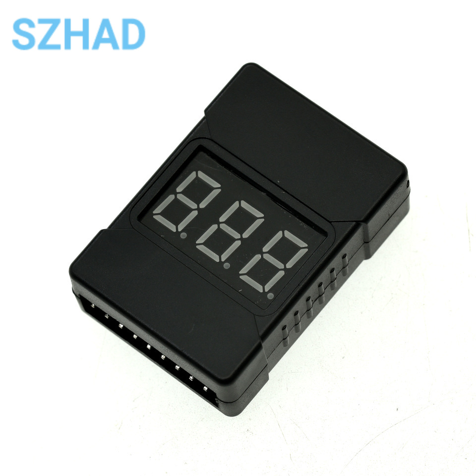 1-8S LiPo Battery Voltage Test - Drone Battery Voltage Checker review and price