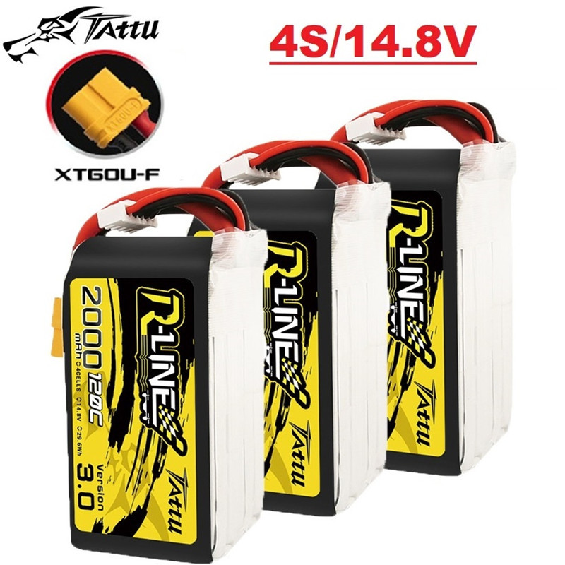 HOT TATTU R-LINE 3.0 120C 2000 - Drone Battery 4S review and price