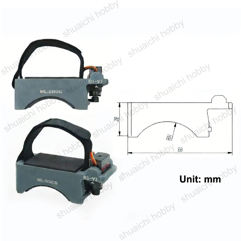 1PCS Strap-type FPV Drone PWM- - Drone Battery Strap review and price