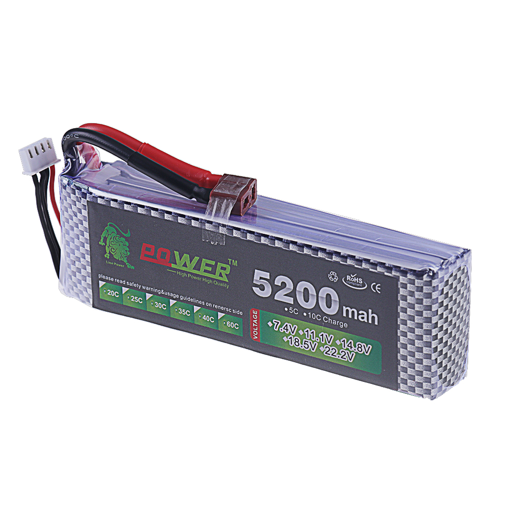 3S Lipo Battery 11.1V 5200mah  - Drone Battery 3S review and price