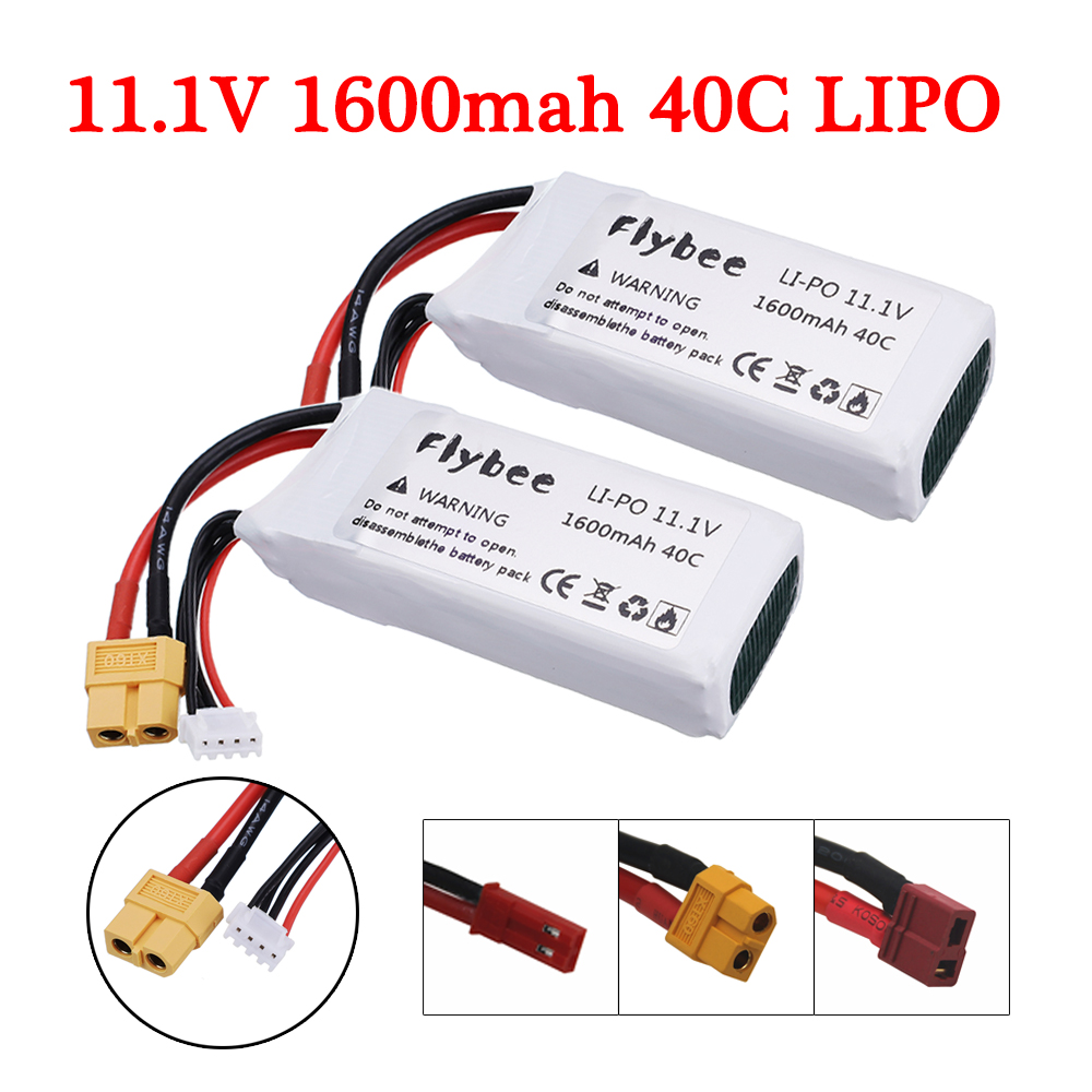 2pcs High Rate 40C 11.1V 1600m - Drone Battery 3S review and price