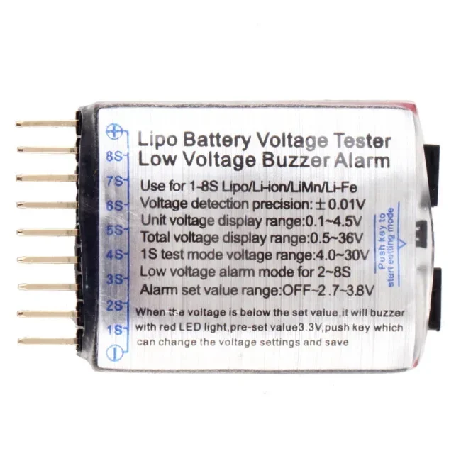 1/2/5PCS RC Voltage Display Ba - Drone Battery Alarm review and price