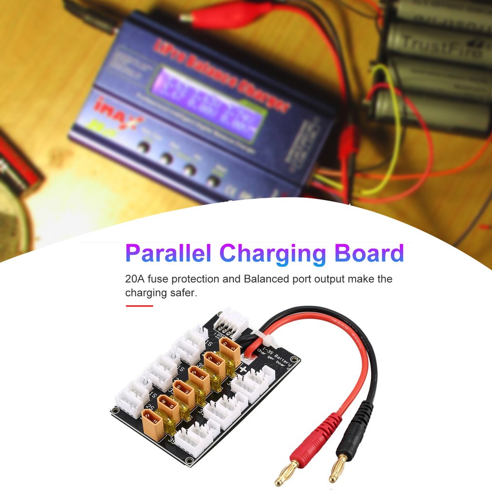 1S-3S 20A XT30 Plug Lipo Batte - Drone Battery Parallel Board review and price
